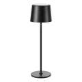 Markslöjd 108653 - LED Dimmable επαναφορτιζόμενο φωτιστικό FIORE LED/2W/5V IP44 38 cm μαύρο