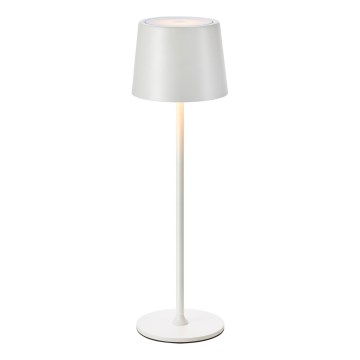 Markslöjd 108654 - LED Dimmable επαναφορτιζόμενο φωτιστικό FIORE LED/2W/5V IP44 38cm λευκό