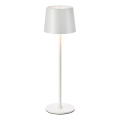 Markslöjd 108654 - Φωτιστικό LED επαναφορτιζόμενο με ρύθμιση φωτεινότητας FIORE LED/2W/5V IP44 38 εκ. λευκό