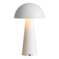 Markslöjd 108656 - LED Dimmable επαναφορτιζόμενο φωτιστικό FUNGI LED/1,5W/5V IP44 λευκό