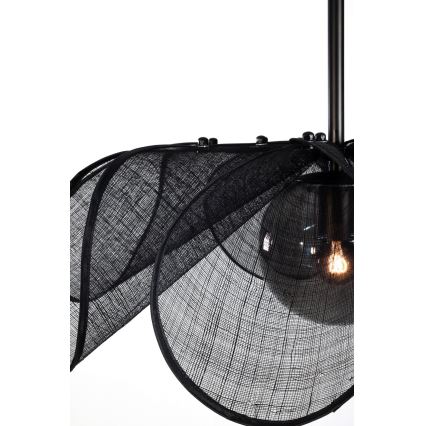 Markslöjd 108660 - Κρεμαστό φωτιστικό οροφής STYRKA 1xE27/40W/230V διάμετρος 63 cm μαύρο