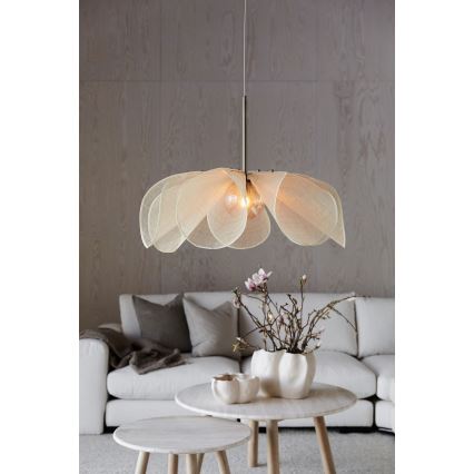 Markslöjd 108661 - Κρεμαστό φωτιστικό οροφής STYRKA 1xE27/40W/230V διάμετρος 75 cm μπεζ