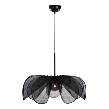 Markslöjd 108662 - Κρεμαστό φωτιστικό οροφής STYRKA 1xE27/40W/230V διάμετρος 75 cm μαύρο