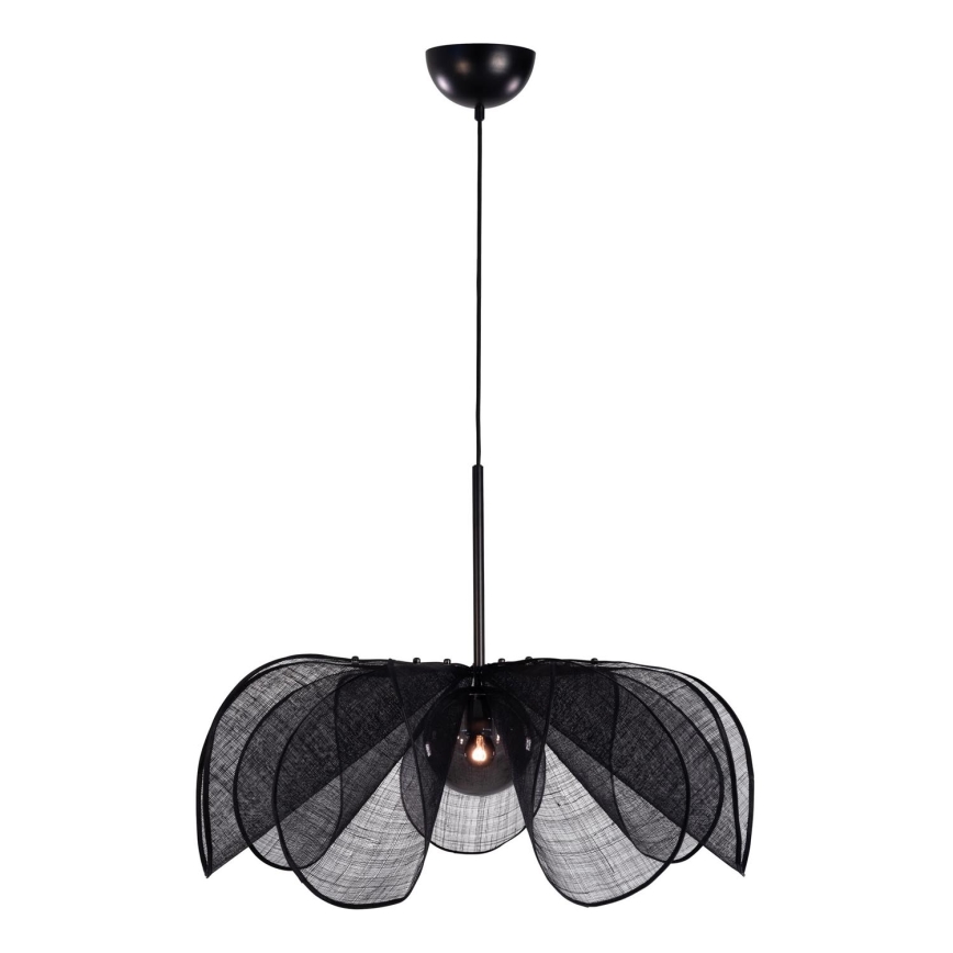 Markslöjd 108662 - Κρεμαστό φωτιστικό οροφής STYRKA 1xE27/40W/230V διάμετρος 75 cm μαύρο