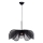 Markslöjd 108662 - Κρεμαστό φωτιστικό οροφής STYRKA 1xE27/40W/230V διάμετρος 75 cm μαύρο