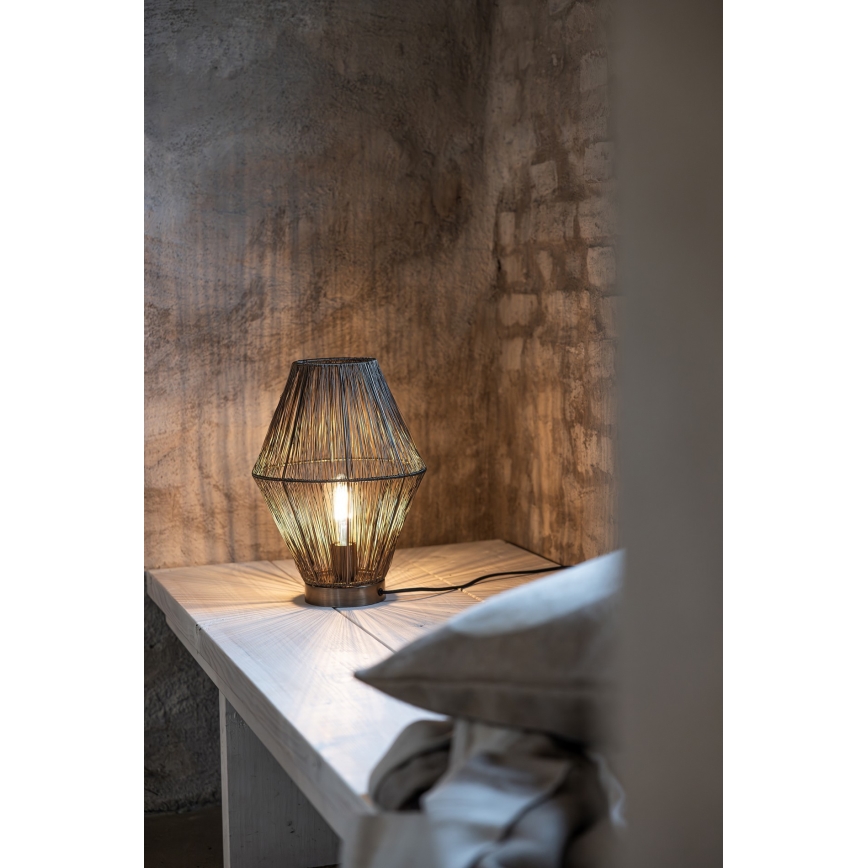 Markslöjd 108665 - Eπιτραπέζια λάμπα CASA 1xE27/40W/230V ορείχαλκος