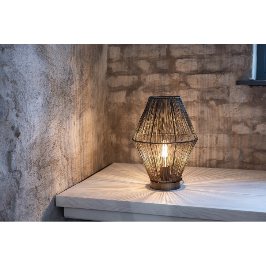 Markslöjd 108665 - Eπιτραπέζια λάμπα CASA 1xE27/40W/230V ορείχαλκος