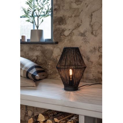 Markslöjd 108666 - Eπιτραπέζια λάμπα CASA 1xE27/40W/230V μαύρο