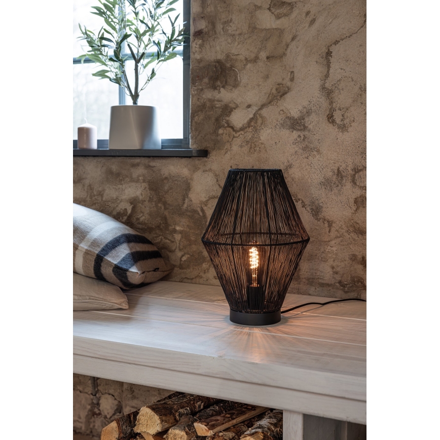 Markslöjd 108666 - Eπιτραπέζια λάμπα CASA 1xE27/40W/230V μαύρο