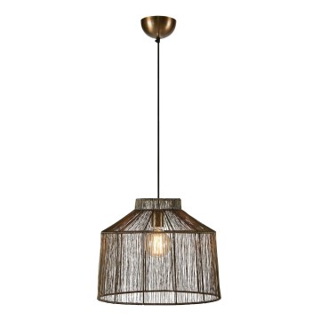 Markslöjd 108667 - Κρεμαστό φωτιστικό οροφής CAPANNA 1xE27/40W/230V ορείχαλκος