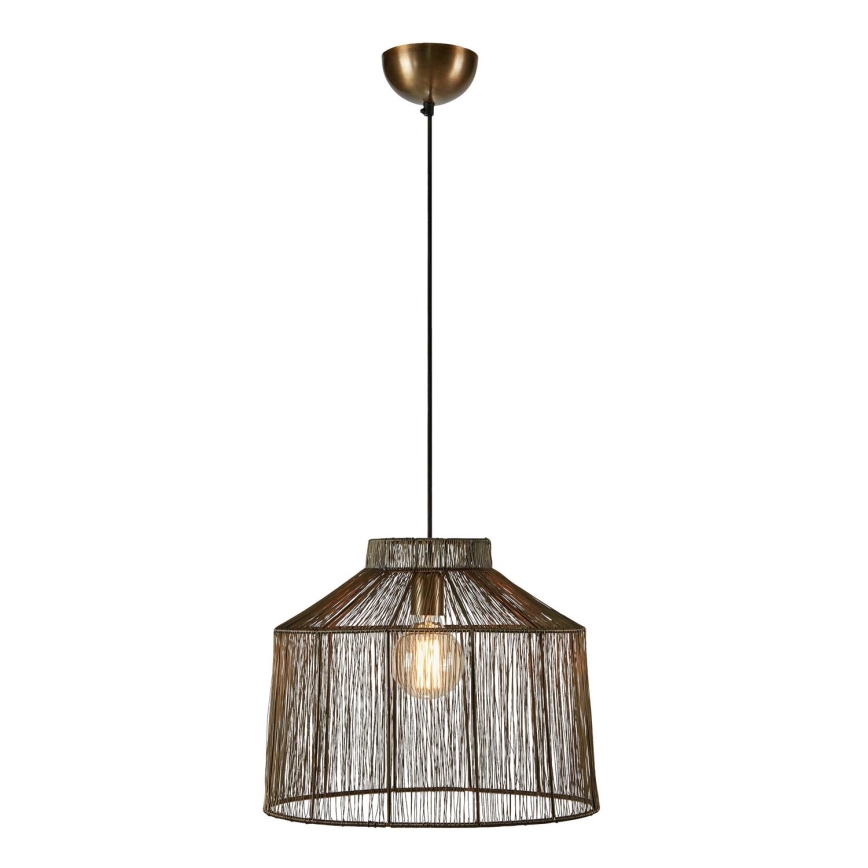 Markslöjd 108667 - Κρεμαστό φωτιστικό οροφής CAPANNA 1xE27/40W/230V ορείχαλκος