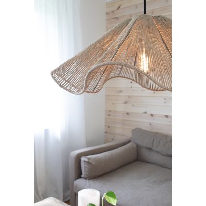 Markslöjd 108681 - Κρεμαστό φωτιστικό οροφής NAMI 1xE27/40W/230V καφέ