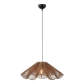 Markslöjd 108681 - Κρεμαστό φωτιστικό οροφής NAMI 1xE27/40W/230V καφέ