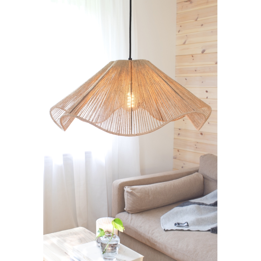 Markslöjd 108681 - Κρεμαστό φωτιστικό οροφής NAMI 1xE27/40W/230V καφέ