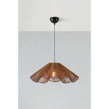 Markslöjd 108681 - Κρεμαστό φωτιστικό οροφής NAMI 1xE27/40W/230V καφέ