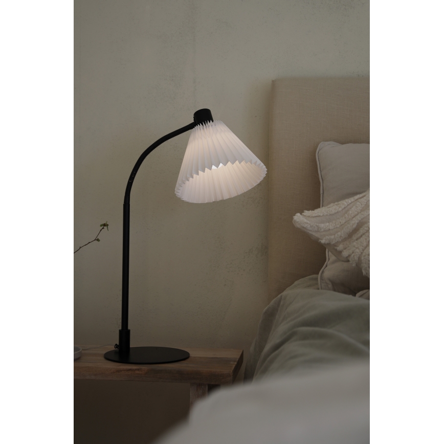 Markslöjd 108697 - Eπιτραπέζια λάμπα MIRA 1xE14/40W/230V μαύρο/λευκό