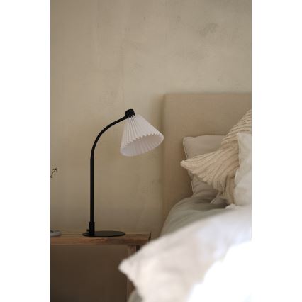 Markslöjd 108697 - Eπιτραπέζια λάμπα MIRA 1xE14/40W/230V μαύρο/λευκό