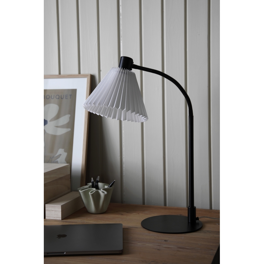 Markslöjd 108697 - Eπιτραπέζια λάμπα MIRA 1xE14/40W/230V μαύρο/λευκό