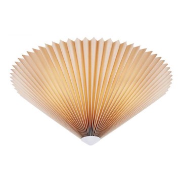 Markslöjd 108705 - Φωτιστικό οροφής PLISADO 3xE14/40W/230V διάμετρος 50 cm μπεζ