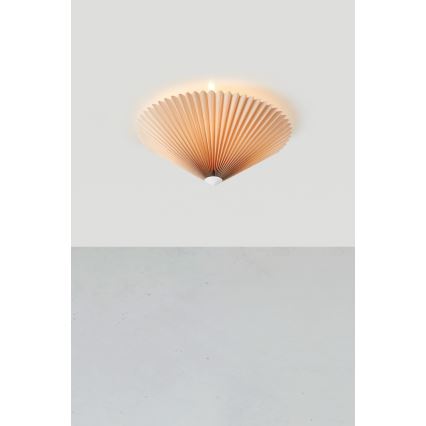 Markslöjd 108705 - Φωτιστικό οροφής PLISADO 3xE14/40W/230V διάμετρος 50 cm μπεζ