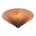 Markslöjd 108707 - Φωτιστικό οροφής PLISADO 3xE14/40W/230V διάμετρος 42 cm γκρι