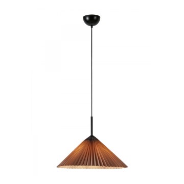 Markslöjd 108709 - Κρεμαστό φωτιστικό οροφής PLISADO 1xE27/40W/230V διάμετρος 50 cm γκρι