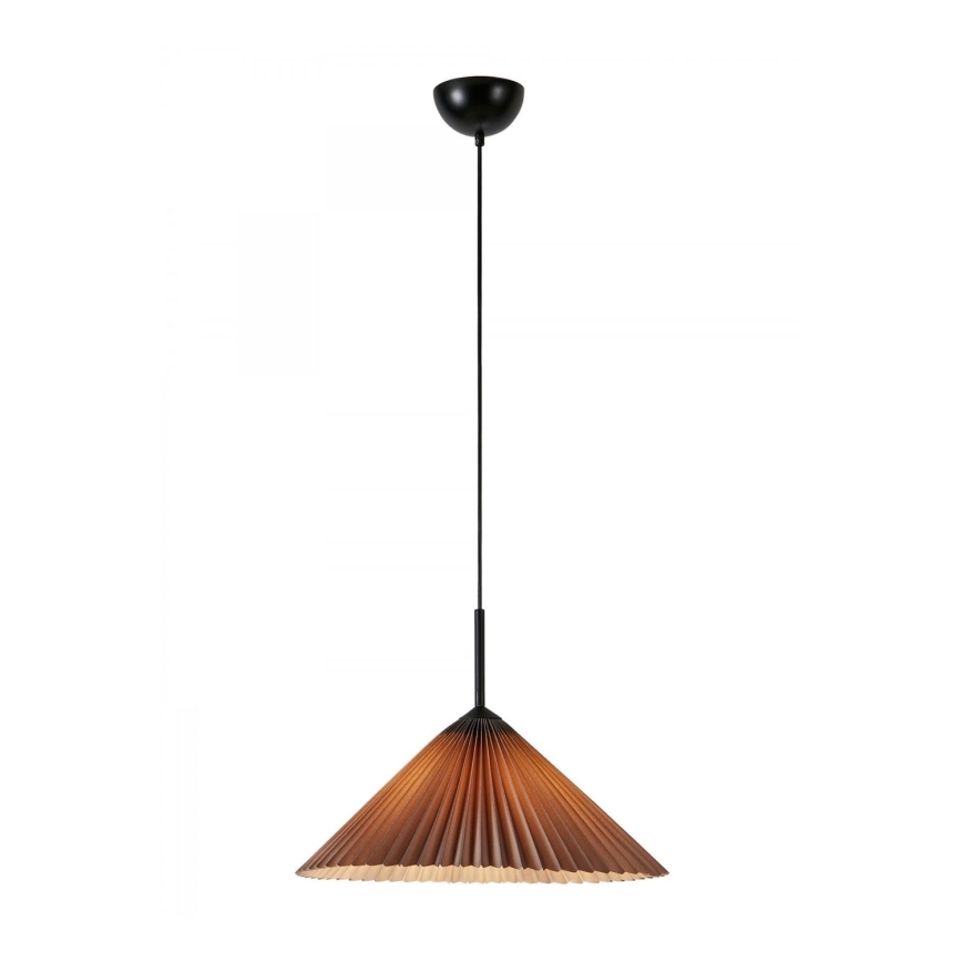Markslöjd 108709 - Κρεμαστό φωτιστικό οροφής PLISADO 1xE27/40W/230V διάμετρος 50 cm γκρι