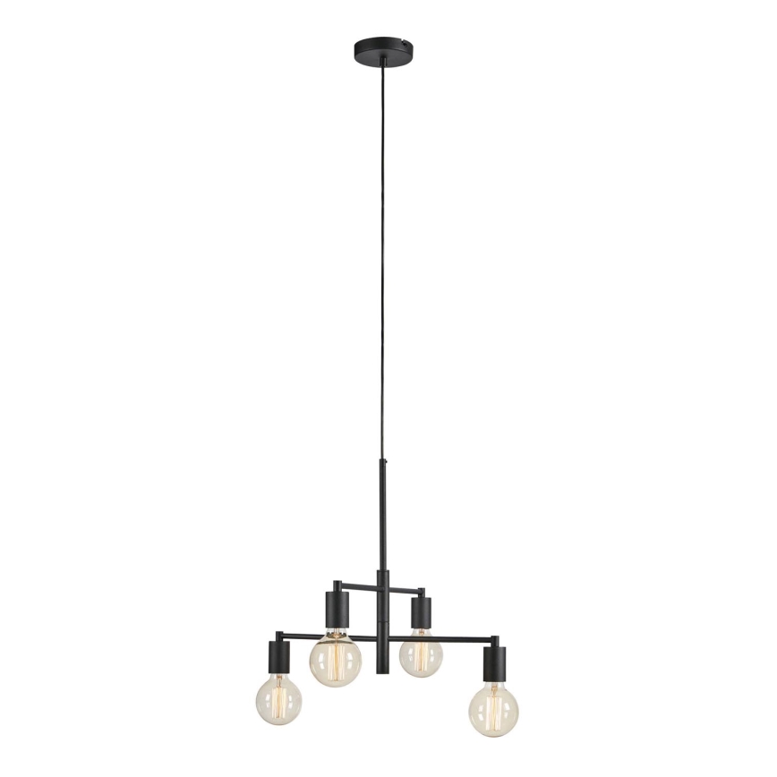 Markslöjd 108716 - Κρεμαστό φωτιστικό οροφής CIELO 4xE27/40W/230V μαύρο