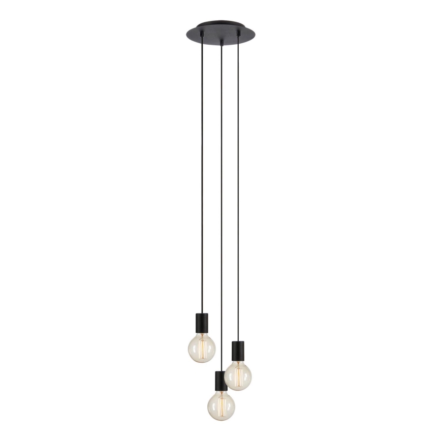 Markslöjd 108733 - Κρεμαστό φωτιστικό οροφής CIELO 3xE27/40W/230V μαύρο