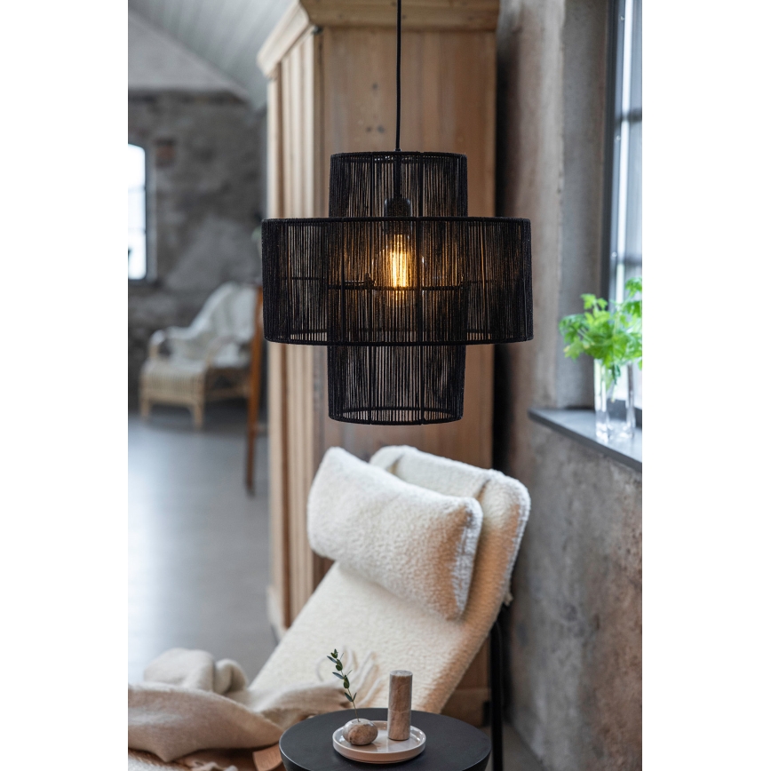 Markslöjd 108766 - Κρεμαστό φωτιστικό οροφής SOGA 1xE27/40W/230V μαύρο