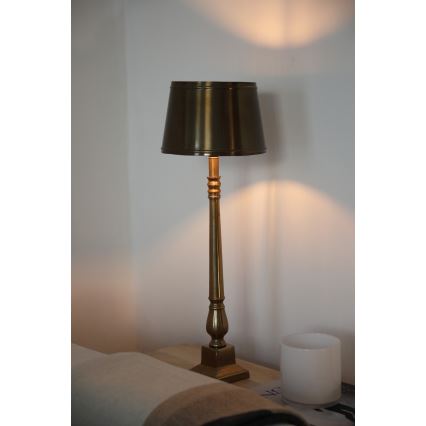 Markslöjd 108774 - Eπιτραπέζια λάμπα METALLO 1xE27/40W/230V χρυσαφί