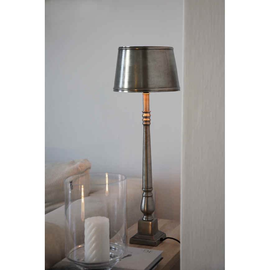 Markslöjd 108775 - Eπιτραπέζια λάμπα METALLO 1xE27/40W/230V ματ χρώμιο