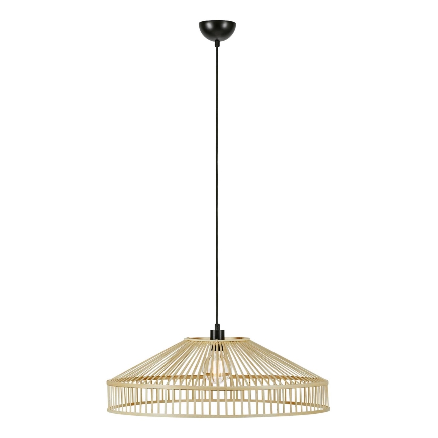 Markslöjd 108783 - Κρεμαστό φωτιστικό οροφής TAPA 1xE27/40W/230V μπεζ/μπαμπού