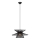 Markslöjd 108784 - Κρεμαστό φωτιστικό οροφής DUPLICI 1xE27/40W/230V μαύρο/μπαμπού