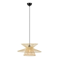 Markslöjd 108785 - Κρεμαστό φωτιστικό οροφής DUPLICI 1xE27/40W/230V μπεζ/μπαμπού