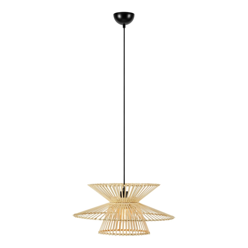 Markslöjd 108785 - Κρεμαστό φωτιστικό οροφής DUPLICI 1xE27/40W/230V μπεζ/μπαμπού