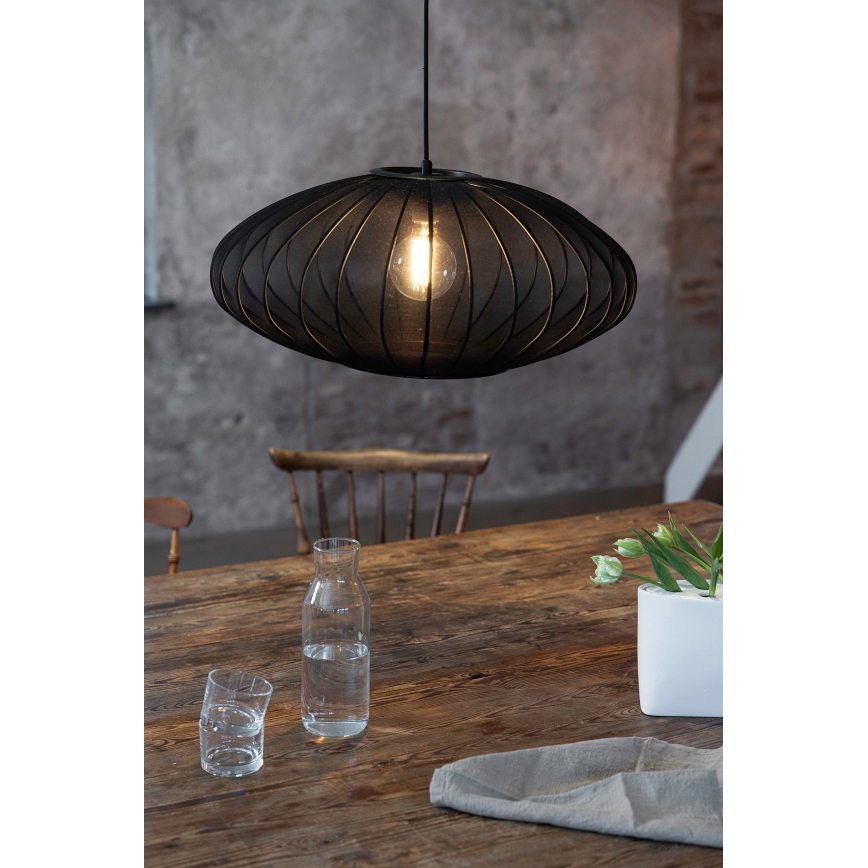 Markslöjd 108793 - Κρεμαστό φωτιστικό οροφής FORENCE 1xE27/40W/230V διάμετρος 60 cm μαύρο