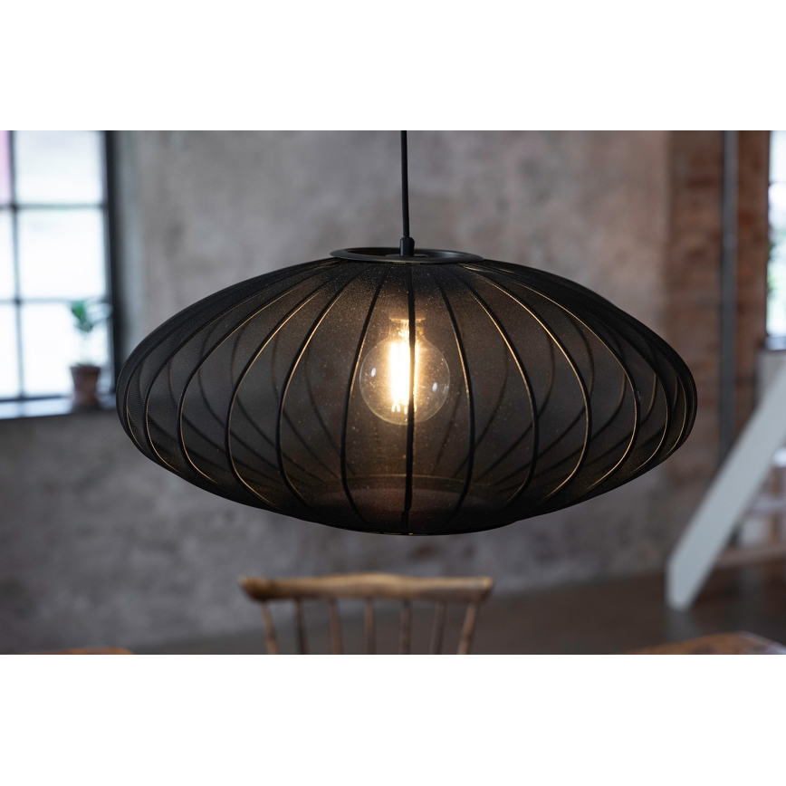 Markslöjd 108793 - Κρεμαστό φωτιστικό οροφής FORENCE 1xE27/40W/230V διάμετρος 60 cm μαύρο