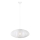 Markslöjd 108794 - Κρεμαστό φωτιστικό οροφής FORENCE 1xE27/40W/230V διάμετρος 60 cm λευκό