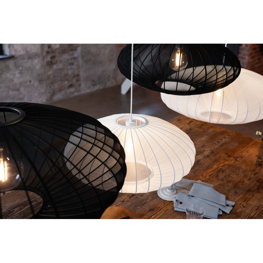 Markslöjd 108794 - Κρεμαστό φωτιστικό οροφής FORENCE 1xE27/40W/230V διάμετρος 60 cm λευκό