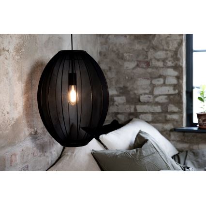 Markslöjd 108795 - Κρεμαστό φωτιστικό οροφής FLORENCE 1xE27/40W/230V μαύρο