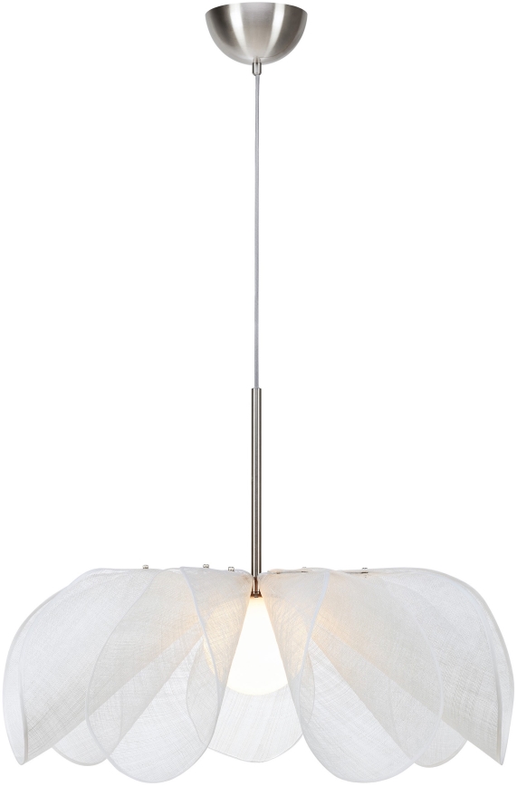 Markslöjd 108818 - Κρεμαστό φωτιστικό οροφής STYRKA 1xE27/40W/230V διάμετρος 75 cm λευκό