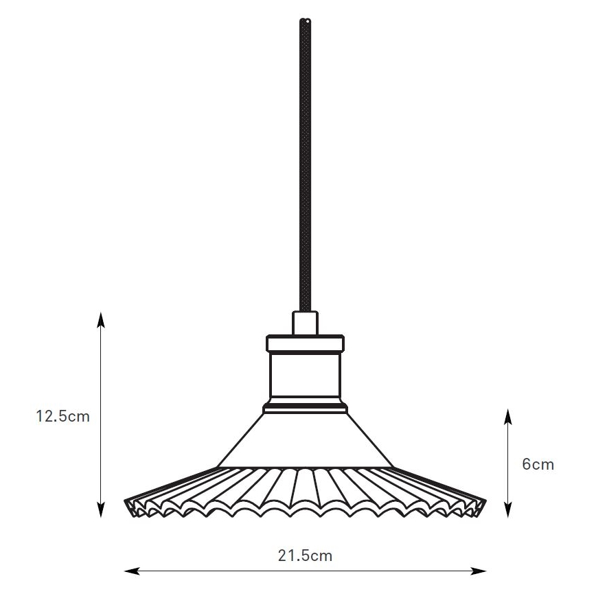 Markslöjd 108854 - Κρεμαστό φωτιστικό οροφής NOVIA 1xE27/40W/230V μαύρο/φιμέ