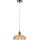 Markslöjd 108858 - Κρεμαστό φωτιστικό οροφής KURAGE 1xE27/40W/230V ορείχαλκος/φιμέ μπεζ