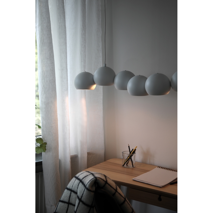 Markslöjd 108859 - Κρεμαστό φωτιστικό οροφής CUPOLO 7xE14/40W/230V λευκό