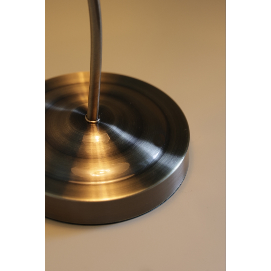 Markslöjd 108863 - Eπιτραπέζιο φωτιστικό VELA 1xE27/40W/230V ορείχαλκος/λευκό