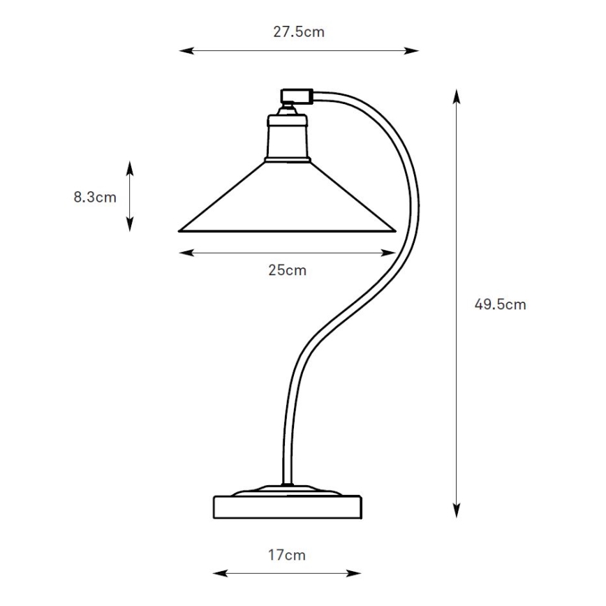 Markslöjd 108864 - Eπιτραπέζιο φωτιστικό VELA 1xE27/40W/230V ορείχαλκος/πράσινο