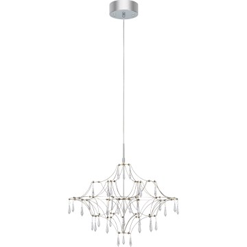 Markslöjd 108869 - LED Dimming κρυστάλλινο κρεμαστό φωτιστικό οροφής EFESOS LED/14W/230V διάμετρος 60 cm