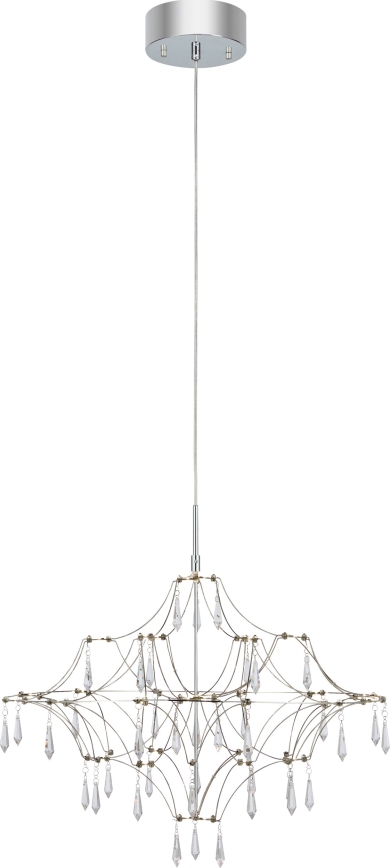 Markslöjd 108869 - LED Dimming κρυστάλλινο κρεμαστό φωτιστικό οροφής EFESOS LED/14W/230V διάμετρος 60 cm