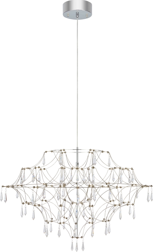 Markslöjd 108870 - LED Dimming κρυστάλλινο κρεμαστό φωτιστικό οροφής  EFESOS LED/25W/230V διάμετρος 80 cm